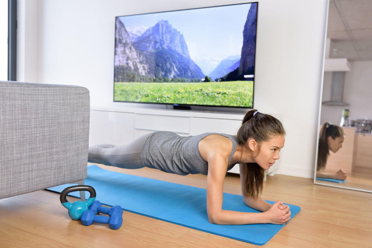how to lose weight at home